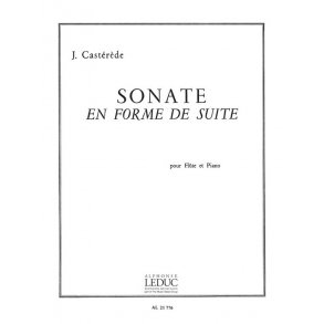 Jacques Castérède: Sonate en Forme de Suite (Flute & Piano)
