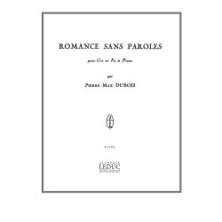 Pierre Max Dubois: Romance sans Paroles (Horn & Piano)