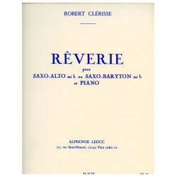 Robert Cl&eacute;risse: R&ecirc;verie (Saxophone-Alto & Piano)