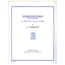 Antonio Veretti: Concertino (Flute & Piano)