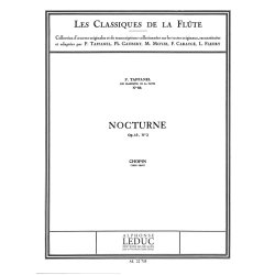 Fr&eacute;d&eacute;ric Fran&ccedil;ois Chopin: Nocturne Op.15, No.2 (Classiques No.86) (Flute & Piano)