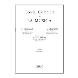 Chailley J Challan Teoria Completa De La Musica Volume 1 Bl843 Spanish