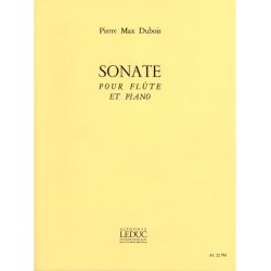 Pierre Max Dubois: Sonate (Flute & Piano)