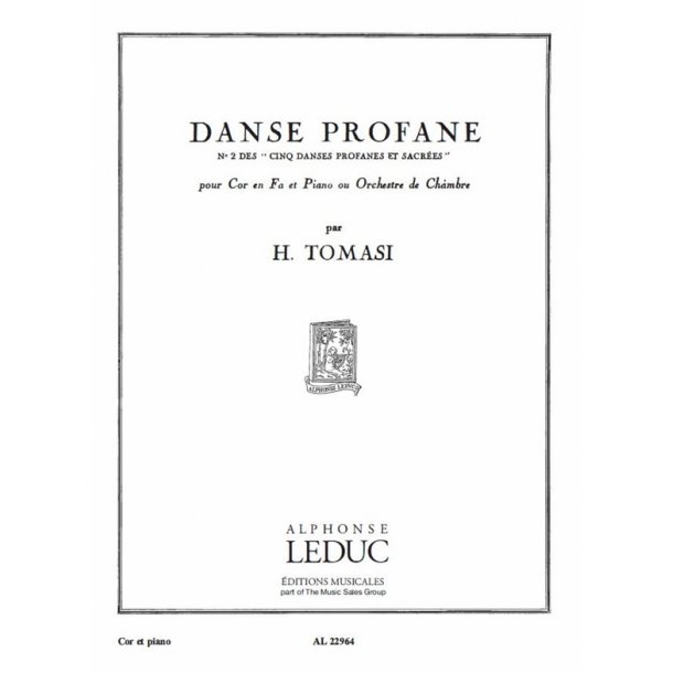 Henri Tomasi: Danse profane (Horn & Piano)