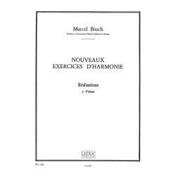 Bitsch Nouveaux Exercices D'harmonie Volume 2 Realisations Bl863 Book