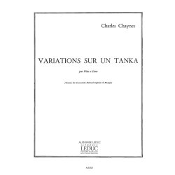 Charles Chaynes: Variations sur un Tanka (Flute & Piano)