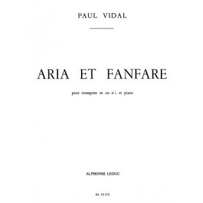Paul Vidal: Aria et Fanfare (Trumpet & Piano)