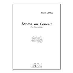 Laszlo Lajtha: Sonate en Concert Op.68 (Violin & Piano)