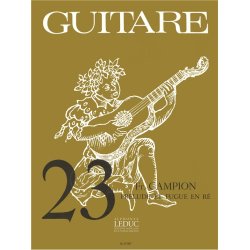 Fran&ccedil;ois Campion: Pr&eacute;lude et Fugue in D (coll. Guitare No.23) (Guitar solo)