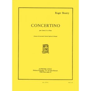 Roger Boutry: Concertino (Trumpet & Piano)