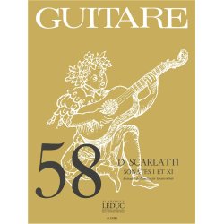 Domenico Giuseppe Scarlatti: Sonatas No.1 & No.9 (coll. Guitare No.58) (Guitar solo)