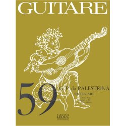 Giovanni Pierluigi da Palestrina: Ricercare des primo Tuono (coll. Guitare No.59) (Guitars 2)