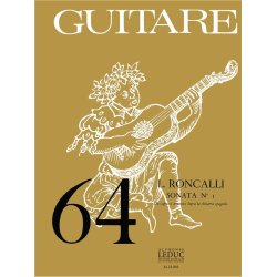 Ludovico Roncalli: Sonata No.1 (coll. Guitare No.64) (Guitar solo)