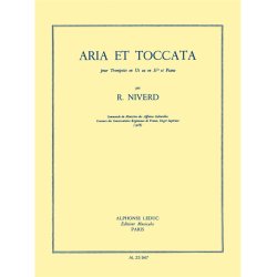 Lucien Niverd: Aria et Toccata (Trumpet & Piano)