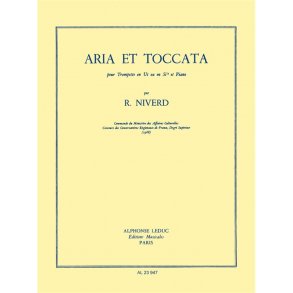 Lucien Niverd: Aria et Toccata (Trumpet & Piano)