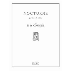 Emmanuel de Coriolis: Nocturne (Horn & Piano)
