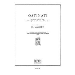 Henri Vachey: Ostinati (Trumpet & Piano)