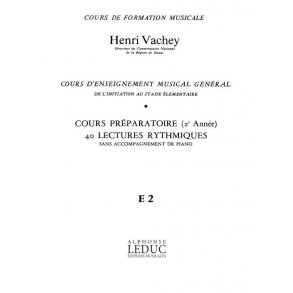 Vachey Cours Enseignt Musical General 2eme Prep Rythmiques Cle Sol E2