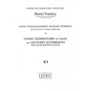 Vachey Cours Enseignt Musical General 3eme Elem Rythmiques Cle Sol E3