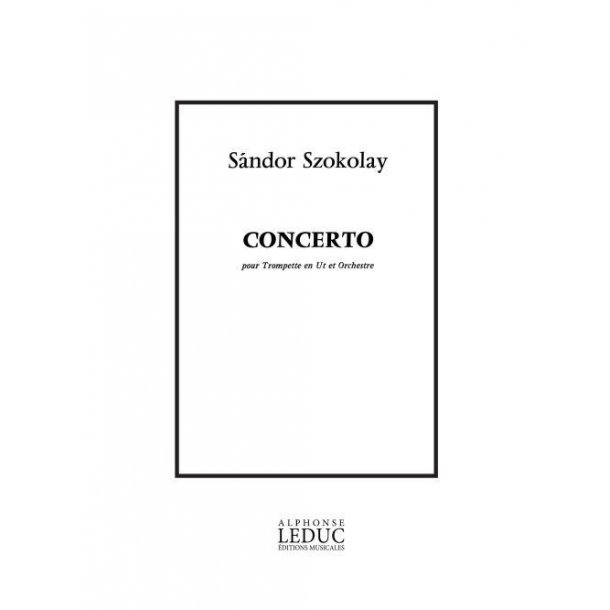 Sandor Szokolay: Concerto (C trpt) (Trumpet & Piano)