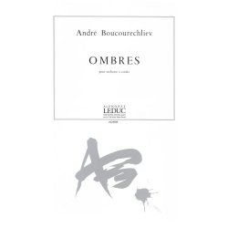 Boucourechliev Andre Ombres Orchestra Score