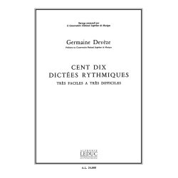 Deveze 110 Dictees Rythmiques Teaching Material Book