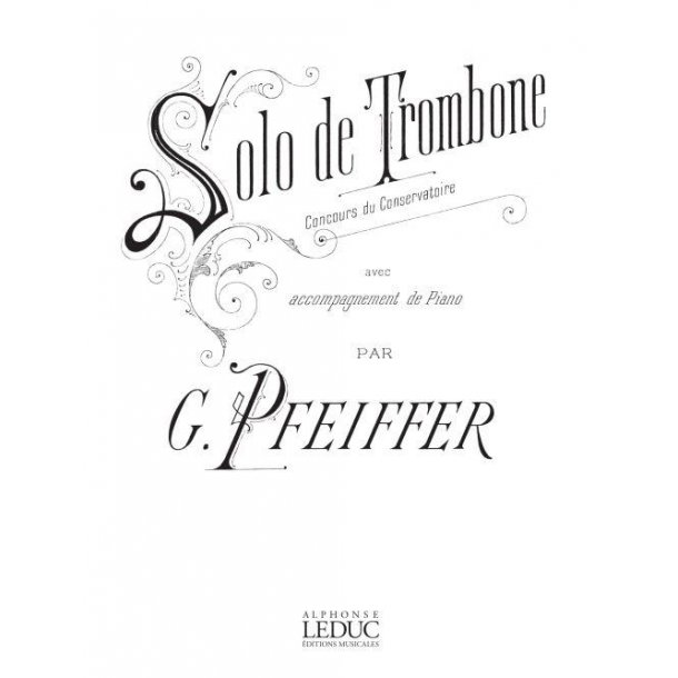 G.J. Pfeiffer: Solo (Trombone & Piano)