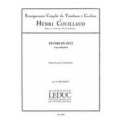 Henri Couillaud: Etudes en Duo d'apr&egrave;s Bordogni (Trombones 2)