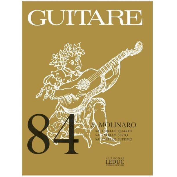 Simone Molinaro: Saltarello No.4, No.6 & No.7 (coll. Guitare No.84) (Guitar solo)