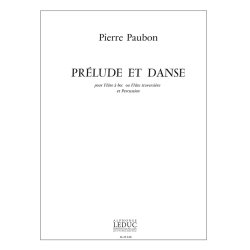 Pierre Paubon: Pr&eacute;lude et Danse (Flute & Percussion)