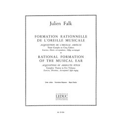 Falk Formation Rationnelle L'oreille Musicale Vol 2 Neuviemes Maj Bk