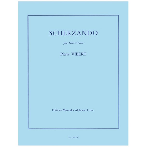 Pierre Vibert: Scherzando (Flute & Piano)