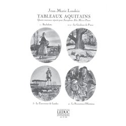 Jean-Marie Londeix: Tableaux aquitains No.2: Le Gardeuse de Porcs (Saxophone-Alto & Piano)