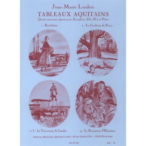 Jean-Marie Londeix: Tableaux aquitains No.3: Le Traverseur de Lande (Saxophone-Alto & Piano)