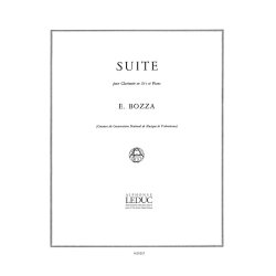 Eug&egrave;ne Bozza: Suite Pour Clarinette Et Piano