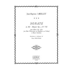 Jean-Baptiste Loeillet de Gand: Sonate Op.3, No.7 in E flat major (Flute & Continuo)