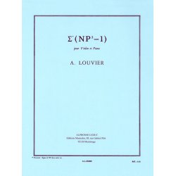 Alain Louvier: Sigma (Violin & Piano)