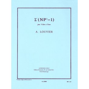 Alain Louvier: Sigma (Violin & Piano)