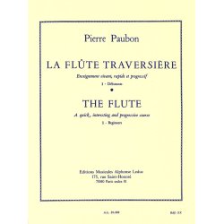 Pierre Paubon: La Fl&ucirc;te traversi&egrave;re Vol.1 (Flute solo)