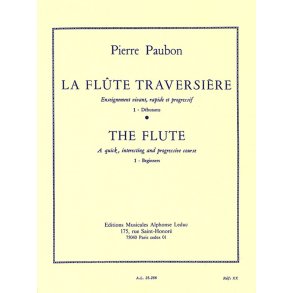 Pierre Paubon: La Flûte traversière Vol.1 (Flute solo)