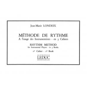 Jean-Marie Londeix: Méthode de Rythme Vol.1 (Saxophone solo)