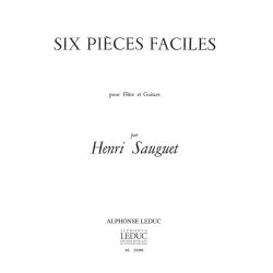 Henri-Pierre Sauguet: 6 Pi&egrave;ces faciles (Flute & Guitar)