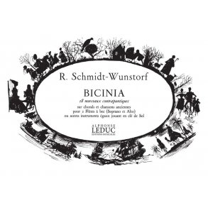 Rudolf Schmidt-Wunstorf: Bicinia (Recorders 2)