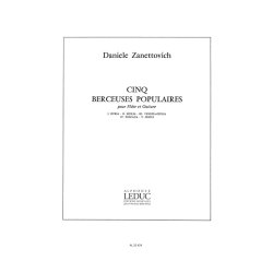 Daniele Zanettovich: 5 Berceuses populaires (Flute & Guitar)