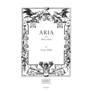Georges Auric: Aria (Flute & Piano)