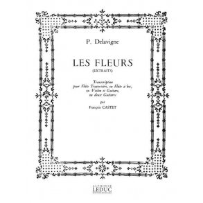 Philibert de la Vigne: Les Fleurs (Flute & Guitar)