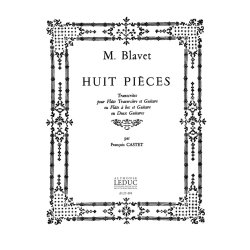 Michel Blavet: 8 Pi&egrave;ces (Flute & Guitar)