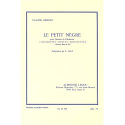 Claude Achille Debussy: Le Petit N&egrave;gre (Clarinets 4)