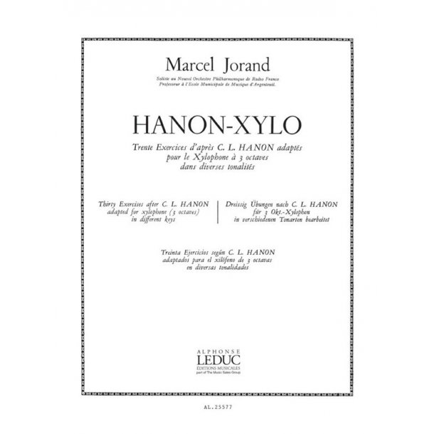 Marcel Jorand: Hanon-Xylo (Percussion solo)