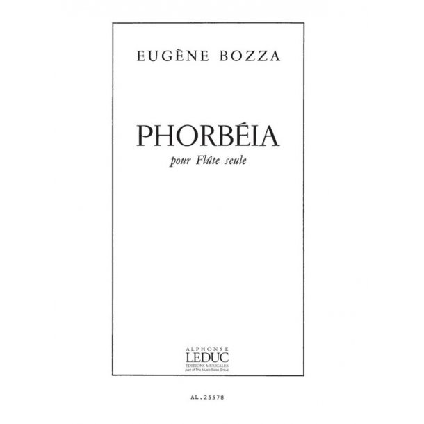 Eug&egrave;ne Bozza: Phorb&eacute;ia (Flute solo)